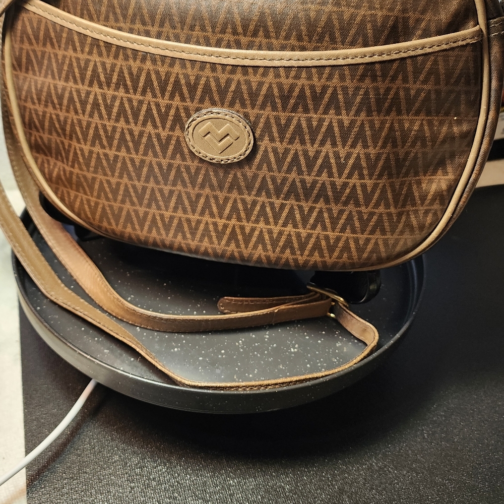 EUC Mario Valentino Authentic  Monogram Crossbody Bag - Picture 2 of 14
